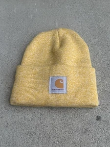 Cappello berretto Carhartt berretto erica giallo maglia lavoro outdoor taglia unica - Foto 1 di 4