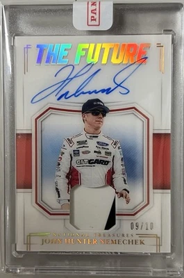 2020 National Treasures JOHN HUNTER NEMECHECK The Future Auto/Sheet Metal 9/10. - Image 1 of 2