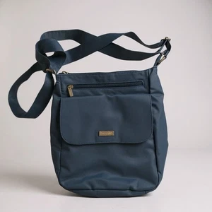 Baggallini Crossbody Bag Blue Travel Purse Lightweight Everyday Shoulder Bag - Picture 1 of 7