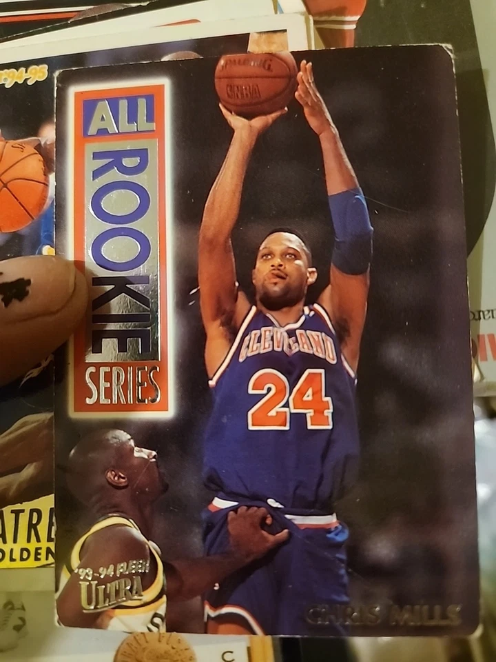 Chris Mills 1993-94 Fleer Ultra All Rookie Series #10 Cleveland Cavilers Foto 1 de 1