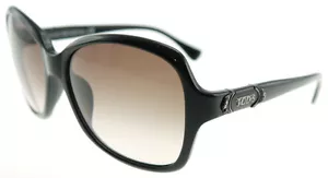 Gafas de sol Tod's 28 5901F negro brillante/marrón degradado TO 0028 01F - Imagen 1 de 4