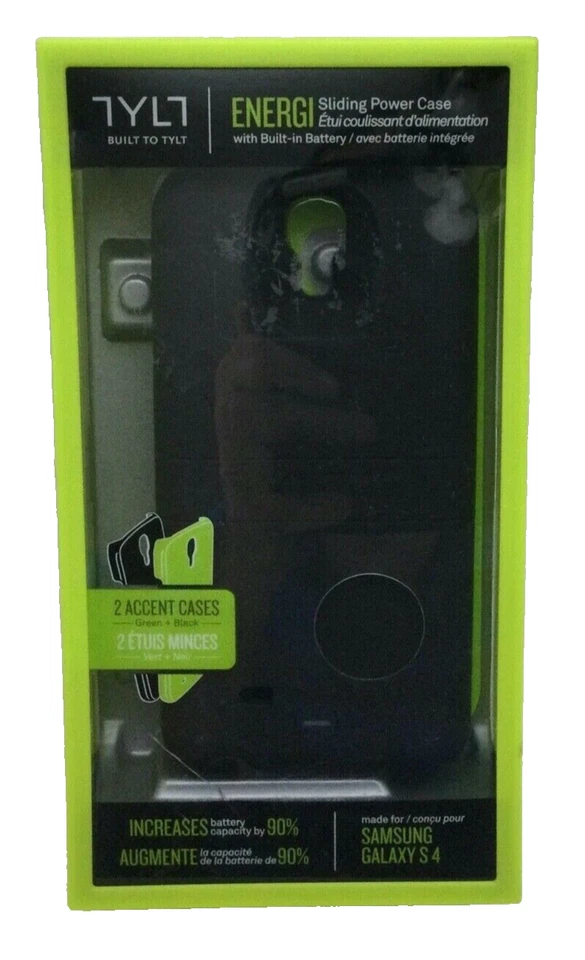 Tylt GS4PCG-T Energi Sliding Power Case for Galaxy S4  - Image 1 of 4