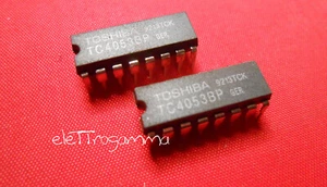 2 pezzi TC4053BP TC 4053 BP - Imagen 1 de 1