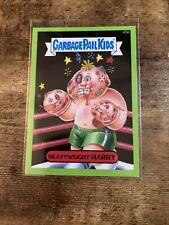 2015 Garbage Pail Kids Series 1 Green GPK #45b Heavyweight Harry Topps