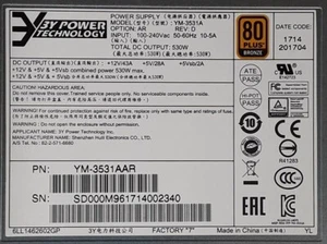 Infortrend  Power supply YM-3531A-2 units available  (price is per unit) - Picture 1 of 7