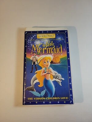 The Little Mermaid (VHS, 1992) Good Times Video  - Image 1 of 4