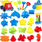 26pcs Sandspielzeug Set Strandspielzeug für Sandkasten mit Kipper und Gießkanne
