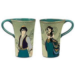 Disney, Art of Jasmine Ceramic 2 Mug Set, New in box - Picture 1 of 2