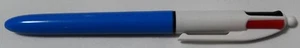 Bolígrafo BIC 4 colores azul-blanco vintage hecho en Francia - Imagen 1 de 5