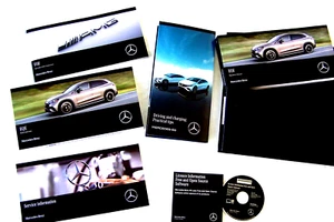 2025 MERCEDES EQE SUV E/V 4MATIC OWNERS MANUAL SET OEM CASE - Bild 1 von 1