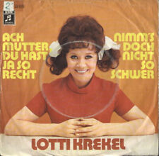 Lotti Krekel - Ach Mutter, Du Hast Ja So Recht (7", Single) (Near Mint (NM or M-
