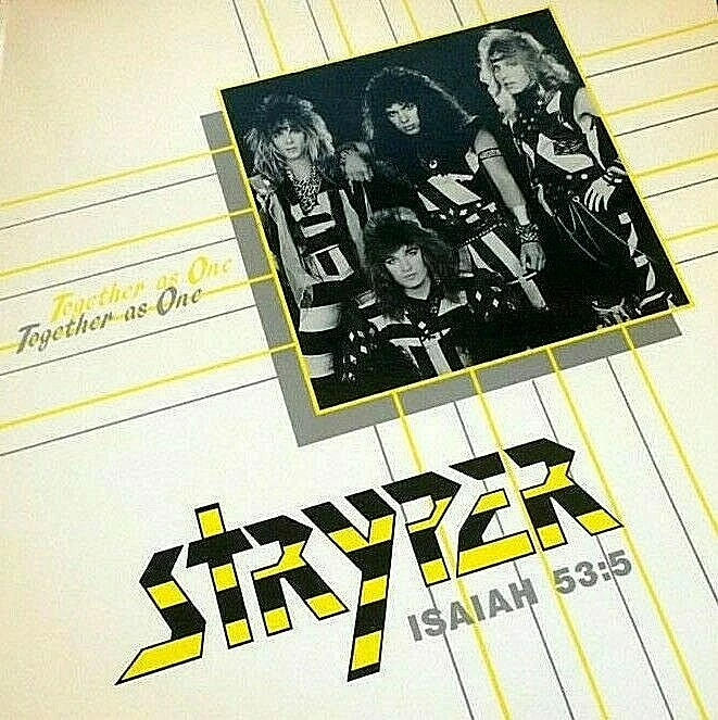 STRYPER "TOGETHER AS ONE" (12" SINGLE) BRAND NEW! STILL SEALED! (MINT) - Image 1 of 1