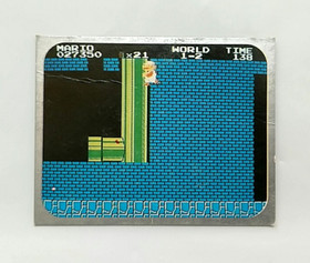 (Game Item) Mini Card, Famicom, No.320, Super Mario Bros, 1985, Amada.