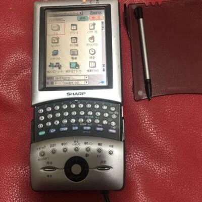 SHARP Zaurus MI-E1 Retro PDA Personal Digital Asistants Item Confirmed Operation - Image 1 of 2