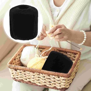 Jute Twine Wool Yarn Cotton Knitting Thread Black Crochet String Cords Quilting - Picture 1 of 7