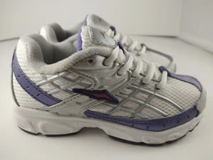 Zapatos Atléticos Avia Niñas Blanco Púrpura Niños Jóvenes Niños Talla 12 - Imagen 1 de 3
