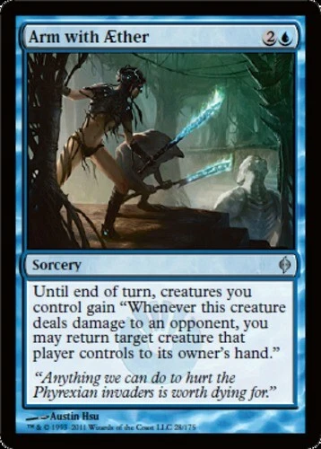 New Phyrexia - Arm with Aether - Foil - Image 1 of 1
