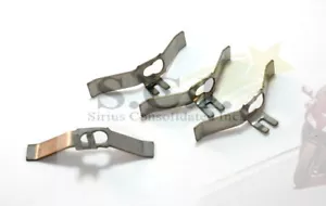 HONDA CB350F CB400F CB500 CB550 CARBURETOR MAIN JET CLIP SET OF FOUR - Bild 1 von 13