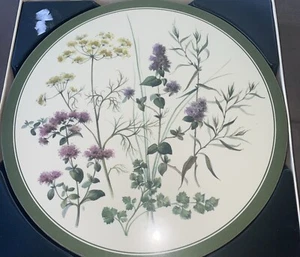Pimpernel Acrylic Place Mats Set Of 6 Wild Flowers 10” Diameter-P - Picture 1 of 16
