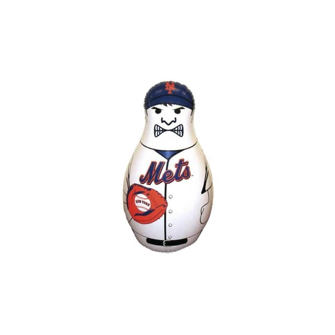 New York Mets Mini Bop Bag Inflatable Punching Bag [NEW] MLB Balloon Cover