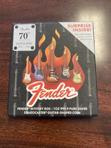 2024 PAMP Fender AM PRO STRATOCASTER - Comet Burst - Gitarre 1oz .999 Silbermünze  - Bild 1 von 6