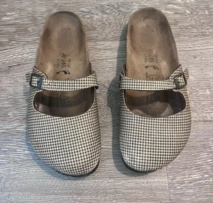 Zapatos zuecos a cuadros Birki's Birkenstock Maria talla 7 - Imagen 1 de 10