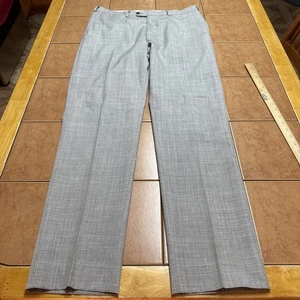 Suitsupply SoHo Hose Herren 34 x 30 grau Haifischleder Wolle Vitale Barberis Canonico - Bild 1 von 9
