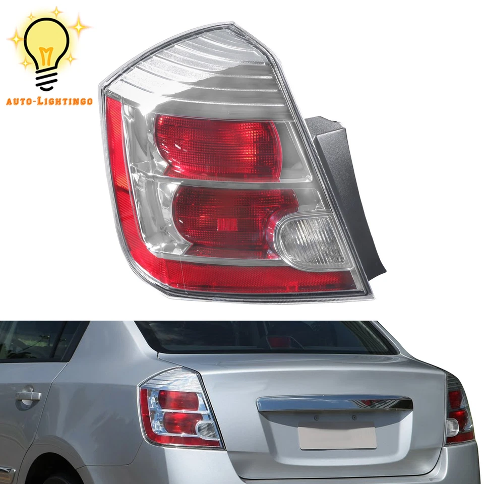 Chrome Interior Tail Lights Lamps For Nissan Sentra 2010-2012 Driver Left Side - Изображение 1 из 4