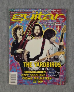 Guitar For the Practicing Musician Magazine 1992 The Yardbirds Ozzy Osbourne - Imagen 1 de 11