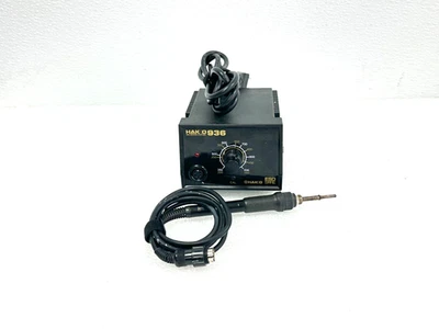 Estação de solda Hakko ESD SAFE 936 120V 60W 60Hz 24VB PARA PEÇAS SEM DEVOLUÇÕES 🚚 - Imagem 1 de 4