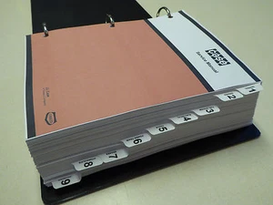 Estuche 350B excavadora sobre orugas excavadora servicio manual taller de reparación libro NUEVO con carpeta - Imagen 1 de 12