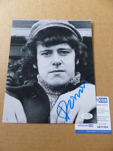 DONOVAN signed Autograph 8x10 Photo Autographed ACOA COA Cover