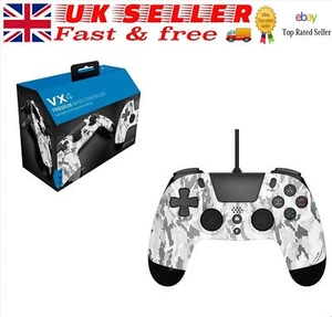 Gioteck PS4 Vx4 Wired Controller Arctic Camo :: VX4PS4-16-MU NEU GRATIS P&P - Bild 1 von 6