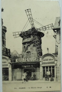 PARIS 75 cpa le Moulin Rouge 1929 - Imagen 1 de 2