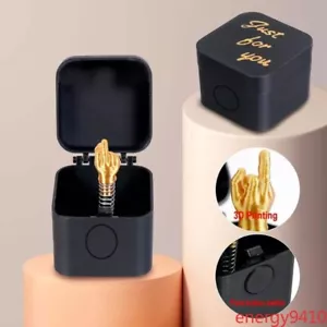 Middle Finger In A Box Funny Surprise Box Pop up Christmas Novelty Fun Gifts - Picture 1 of 8