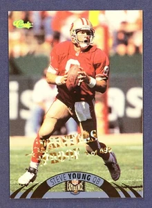 1996 Classic NFL Experience Printer's Proofs #25 Steve Young #d /499 - Picture 1 of 2