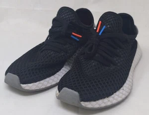 Size 8 - adidas Deerupt Runner Core Black 2018 B41765 - Picture 1 of 8