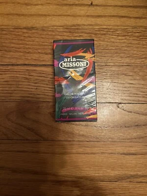Aria Missoni for Women Vintage Eau de Toilette Spray .8 oz 25 ml New Sealed Box - Image 1 of 2
