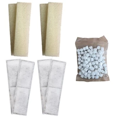 FINEST-FILTERS 4 x Compatible Fluval U4 Foam + PolyMax Cartridges Internal Filter Sponge Biomax