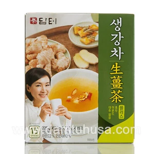Té en polvo de jengibre premium tradicional coreano DAMTUH Plus x 15 barras - Imagen 1 de 4