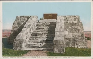 Fred Harvey Powell's Monument Maricopa Point Grand Canyon AZ 1920s UNP PC 8600.7 - Picture 1 of 7