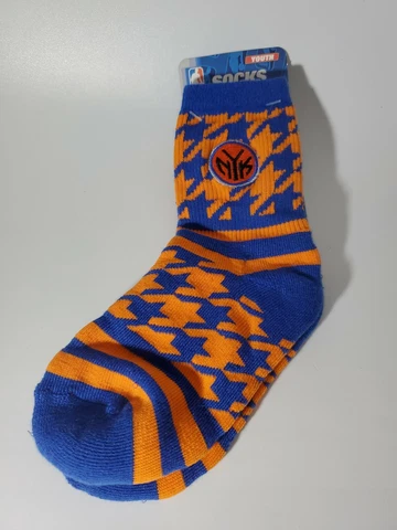 NBA New York Knicks Youth Ankle Socks Size (13, 1-5) 1 Pair NEW Cover