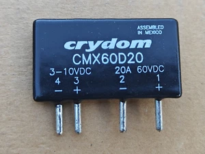 1 pieza NUEVO CRYDOM CMX60D20 60VDC 20A relé estado sólido - Imagen 1 de 3