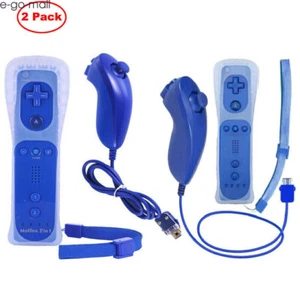 Wii Remote Built-in Motion Plus Nunchuck Controller Case for Nintendo Wii Wii U - Picture 1 of 157