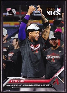 KETEL MARTE Arizona Diamondbacks NLCS MVP v Phillies 2023 Topps Now 1042 SP Base - Picture 1 of 2