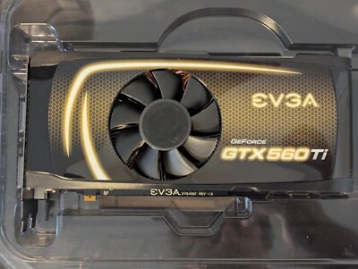 EVGA NVIDIA GeForce GTX 560Ti 1GB Graphics Card - Image 1 of 3