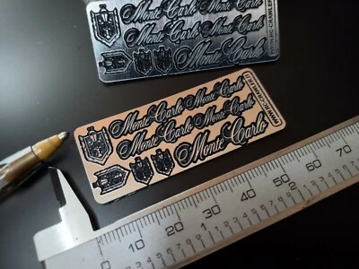 Redcat Monte Carlo RC Car - 1:10 1979 Chevrolet Monte Carlo Lowrider Embleme Set - Bild 1 von 4