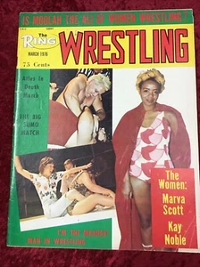 THE RING WRESTLING MAGAZINE MARCH 1976 ~ BAGGED / BOARDED - Picture 1 of 11