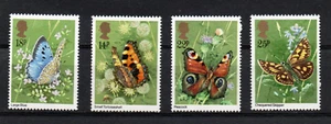 FX 14 REGNO UNITO - 1981 - Animali - Farfalle - 4 valori nuovi MNH - Imagen 1 de 1