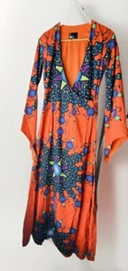Handmade High Fashion wrap dress from Thulare Monareng, Size 6 US - Picture 1 of 3